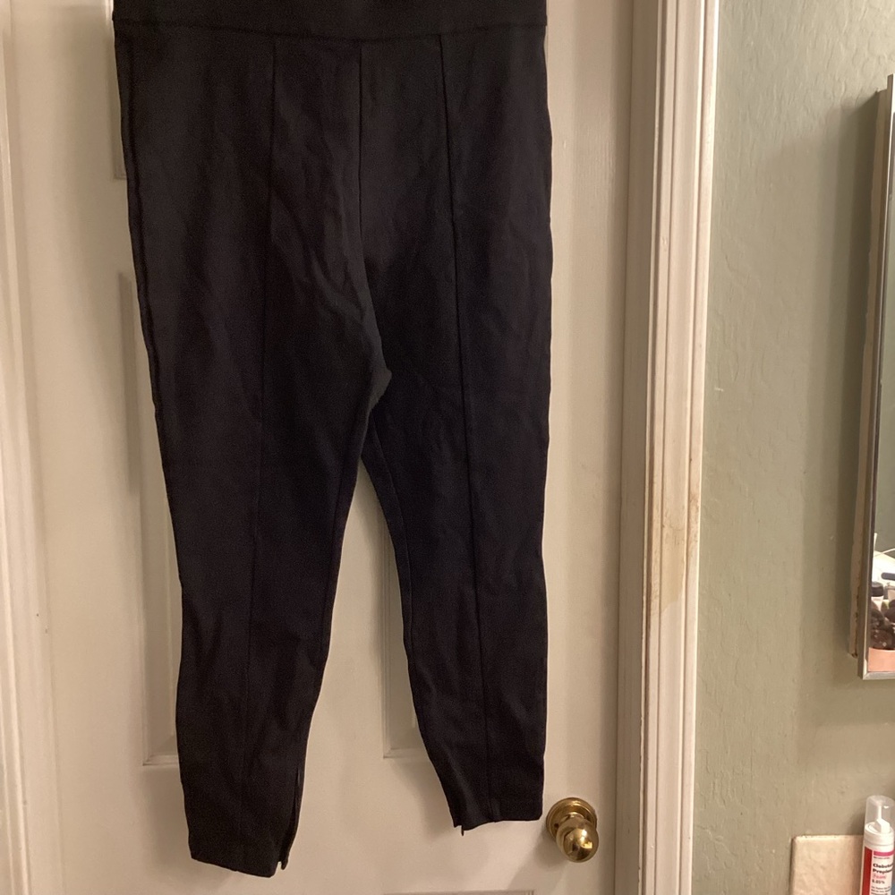 Black High-Waisted Pants